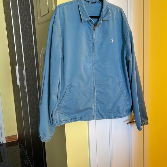 Polo by Ralph Lauren jacket. Front zipper closure  made in USA - Picture 1 of 8